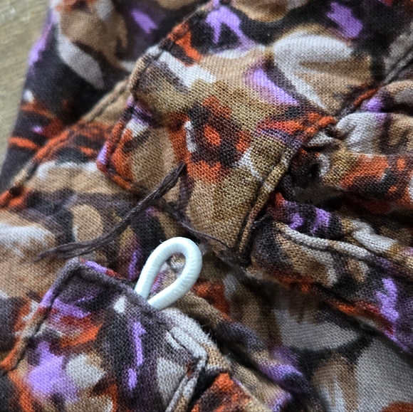 Natural Life Wmns Floral Tiered A-line Maxi Dress L/XL Cottagecore Farm Prairie - Picture 6 of 10